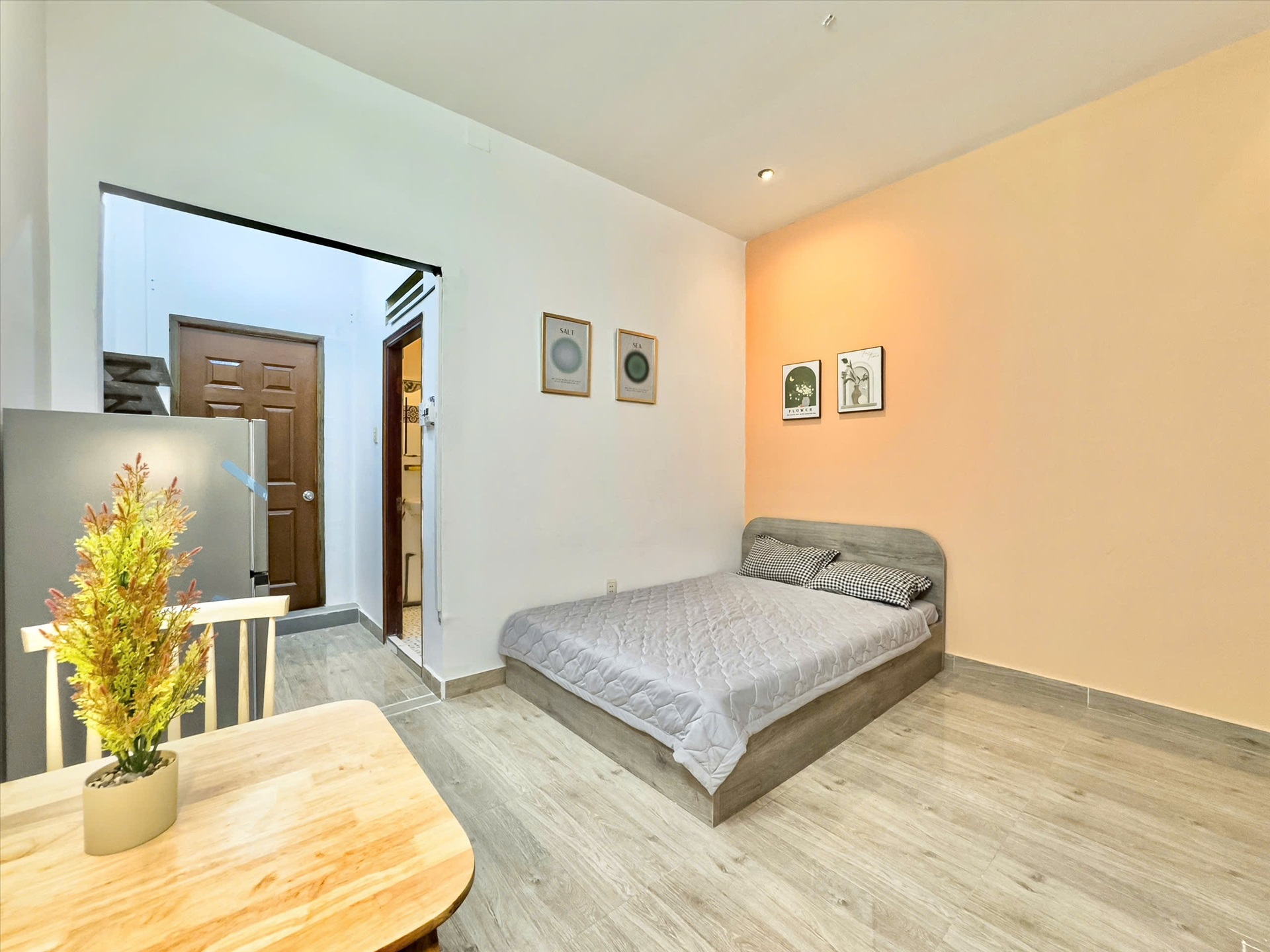 Phòng trọ 1 Phòng ngủ 30m2 tại H Home Số 5 Cư Xá Chu Văn An - Bình Thạnh - Phòng ngủ