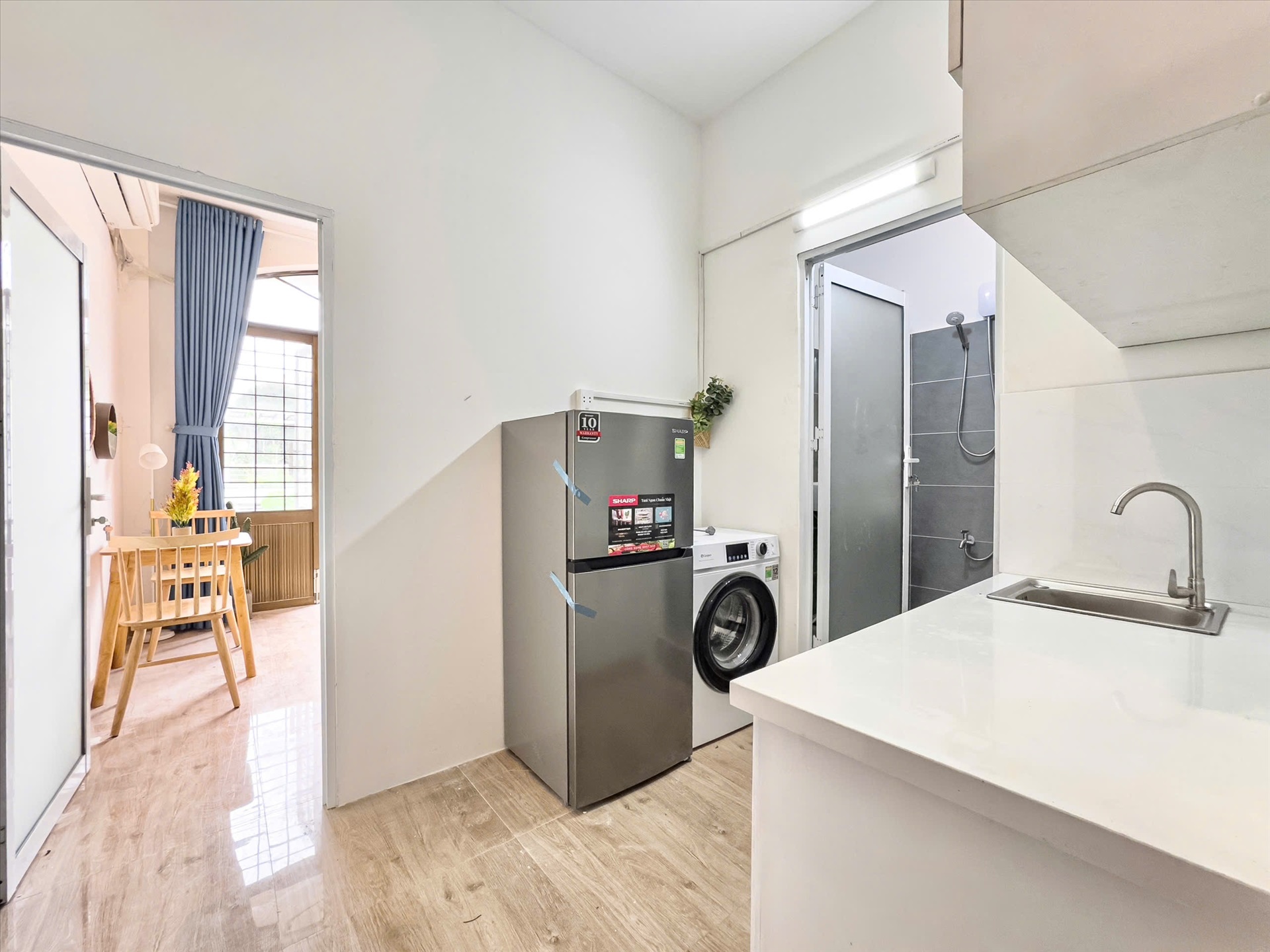 Phòng trọ 1 Phòng ngủ 35m2 tại H Home Số 5 Cư Xá Chu Văn An - Bình Thạnh - Phòng bếp