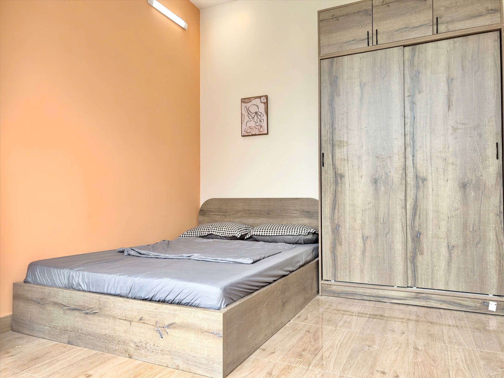 Phòng trọ 1 Phòng ngủ 35m2 tại H Home Số 5 Cư Xá Chu Văn An - Bình Thạnh - Phòng ngủ