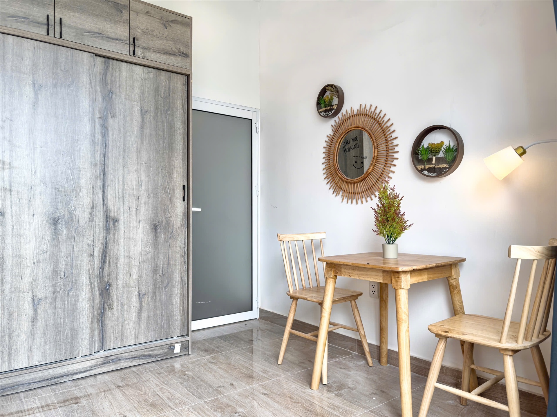 Phòng trọ 1 Phòng ngủ 35m2 tại H Home Số 5 Cư Xá Chu Văn An - Bình Thạnh - Phòng ngủ