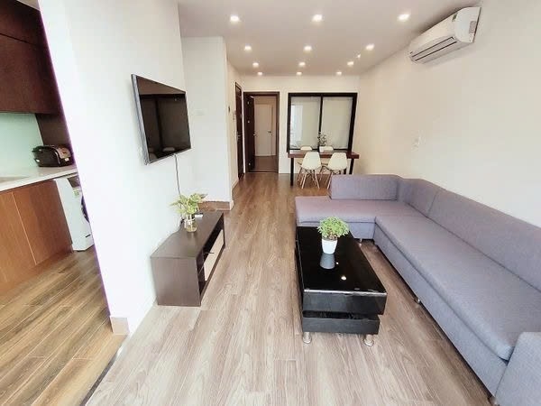 Phòng trọ 1 Phòng ngủ 45m2 tại PTC House 1 Xuân Diệu - Tây Hồ  - Phòng khách