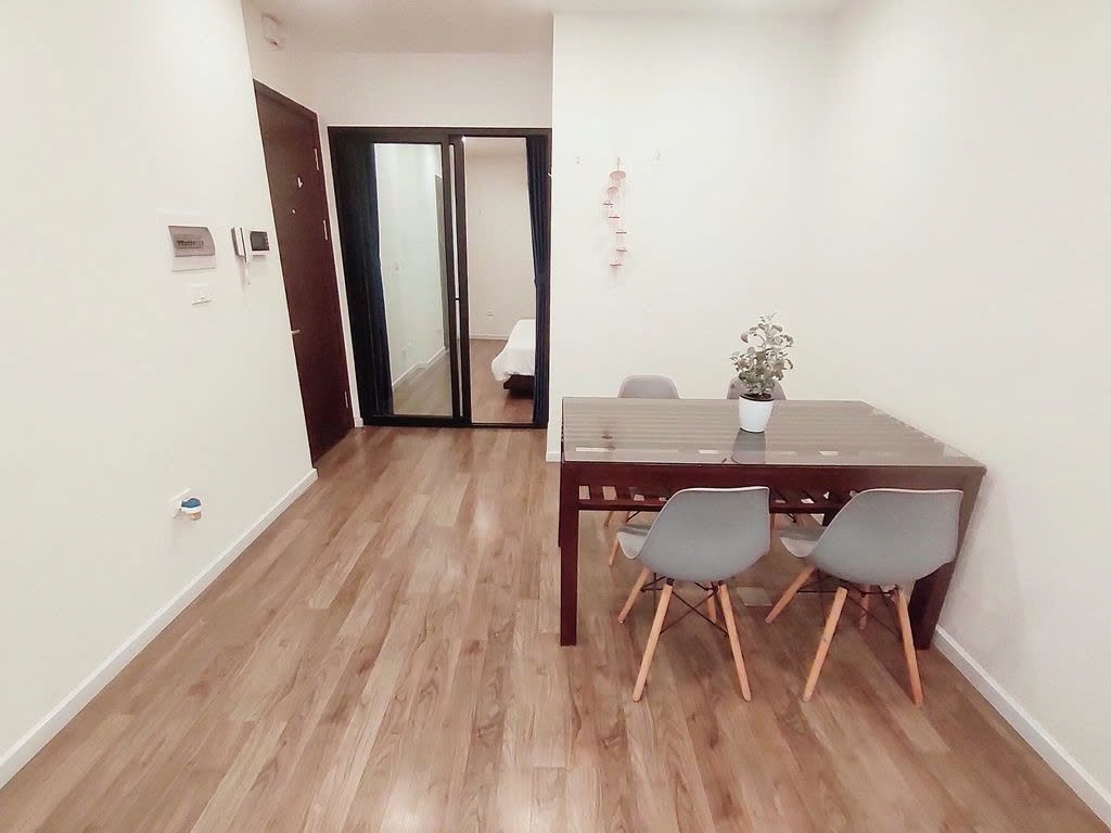 Phòng trọ 1 Phòng ngủ 45m2 tại PTC House 1 Xuân Diệu - Tây Hồ  - Phòng khách