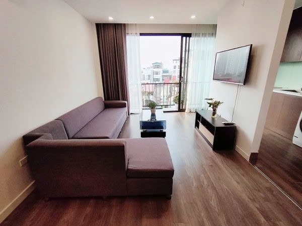 Phòng trọ 1 Phòng ngủ 45m2 tại PTC House 1 Xuân Diệu - Tây Hồ  - Phòng khách