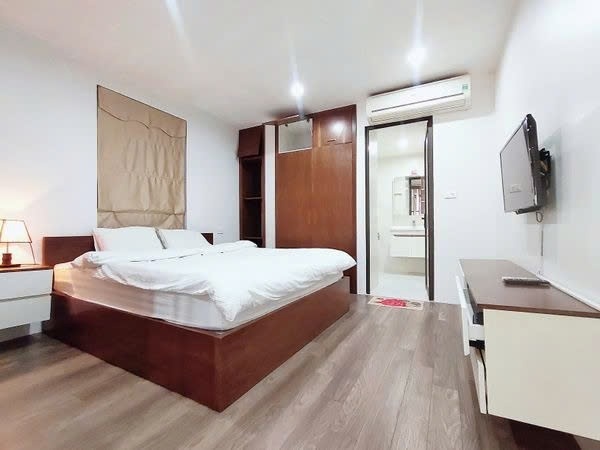 Phòng trọ 1 Phòng ngủ 40m2 tại PTC House 3 Xuân Diệu - Tây Hồ  - Phòng khách