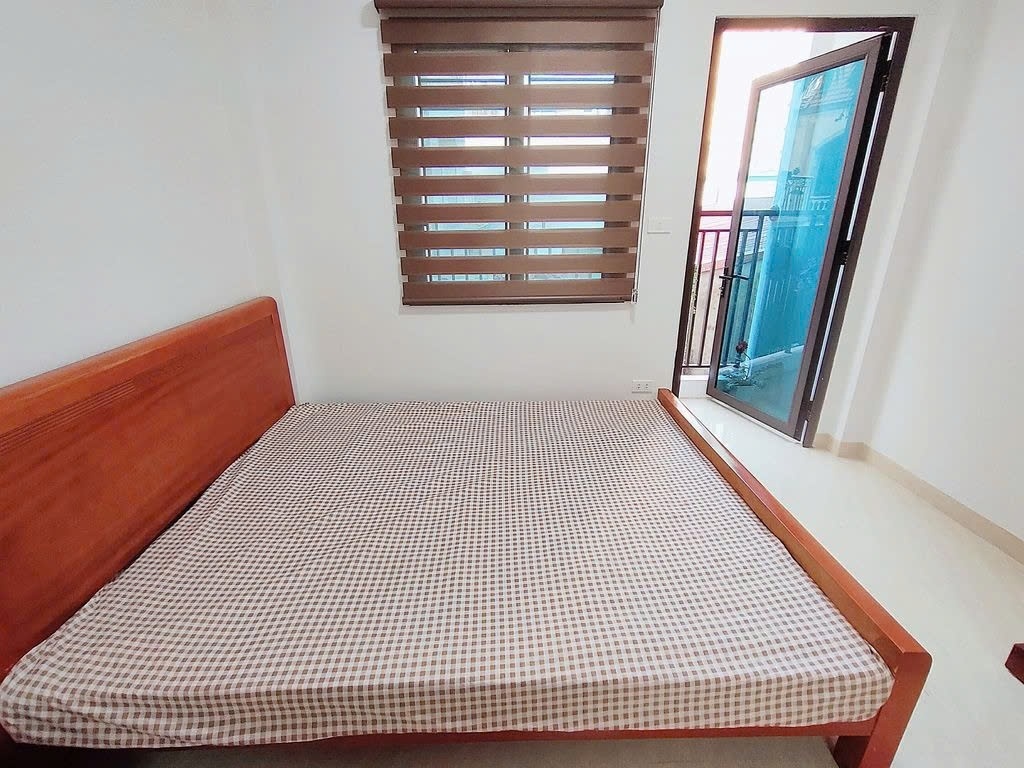 Phòng trọ Studio 30m2 tại PTC House 2 Lạc Long Quân - Tây Hồ  - Phòng ngủ