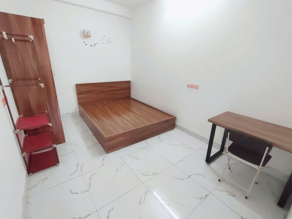 Phòng trọ Studio 25m2 tại PTC House 1 Trần Duy Hưng - Cầu Giấy - Phòng ngủ