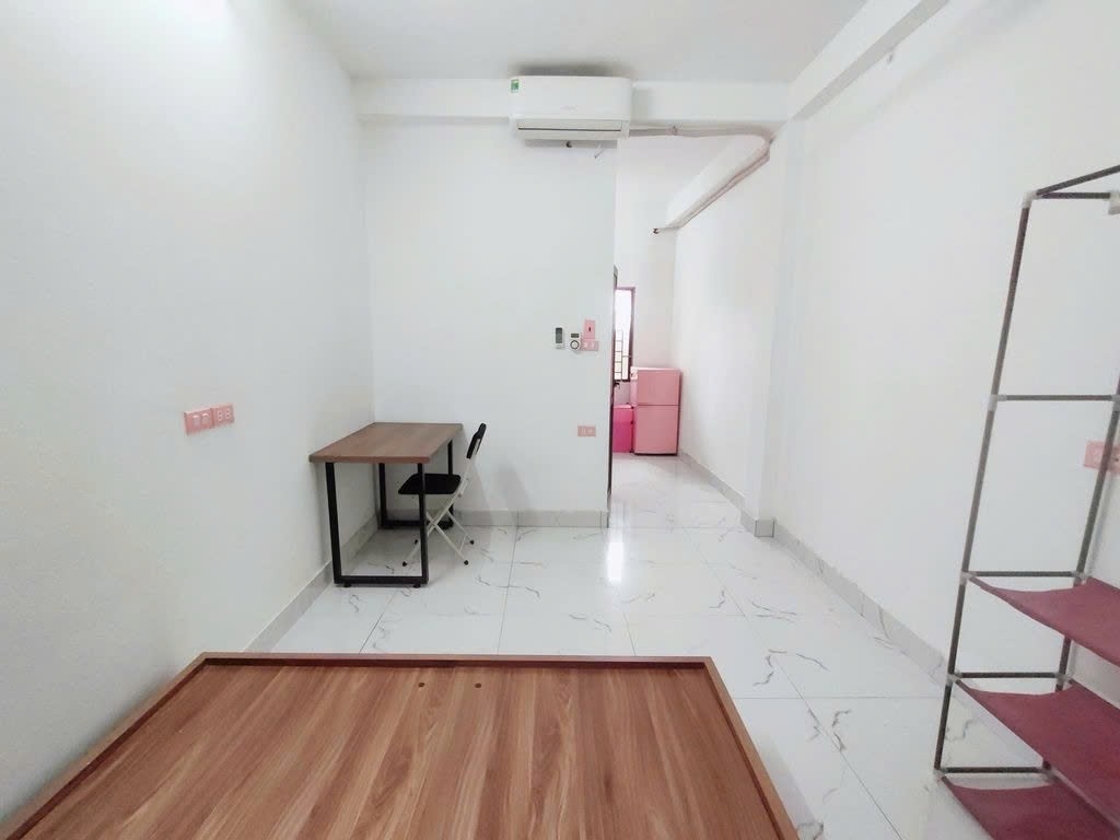 Phòng trọ Studio 25m2 tại PTC House 1 Trần Duy Hưng - Cầu Giấy - Phòng ngủ