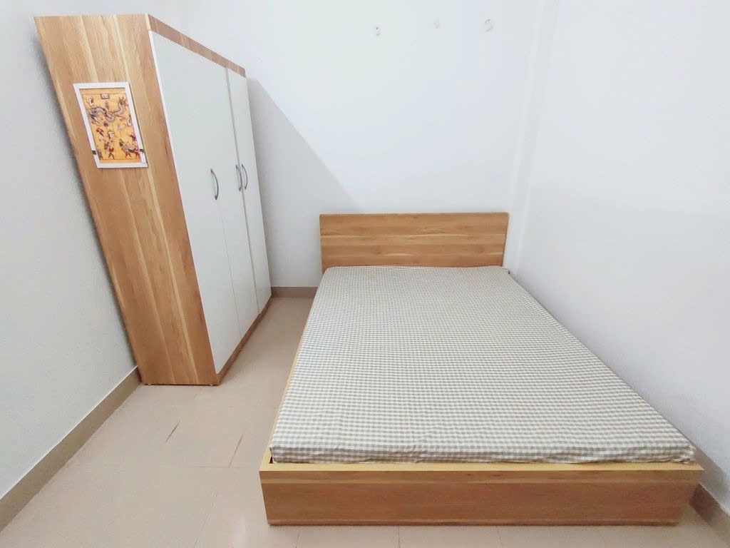 Phòng trọ Studio 25m2 tại PTC House 1 Trần Duy Hưng - Cầu Giấy - Phòng ngủ