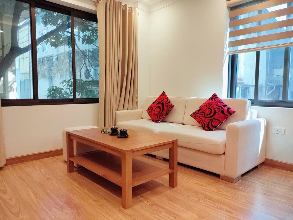 Phòng trọ 1 Phòng ngủ 50m2 tại PTC House 2 Kim Mã Thượng - Ba Đình  - Phòng khách