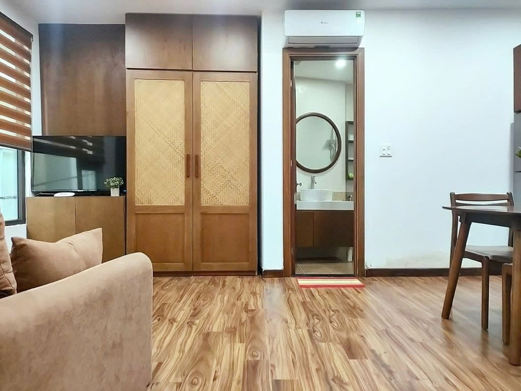 Phòng trọ 1 Phòng ngủ 40m2 tại PTC House 3 Đào Tấn - Ba Đình  - Phòng tắm