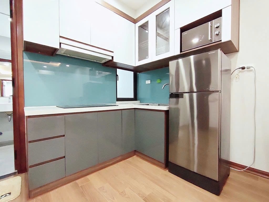 Phòng trọ 1 Phòng ngủ 50m2 tại PTC House 2 Kim Mã - Ba Đình  - Phòng bếp