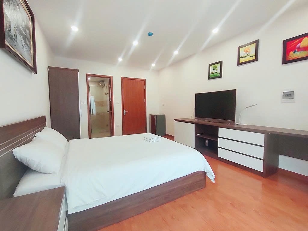 Phòng trọ Studio 30m2 tại PTC House 1 Phan Kế Bính  - Ba Đình  - Phòng ngủ