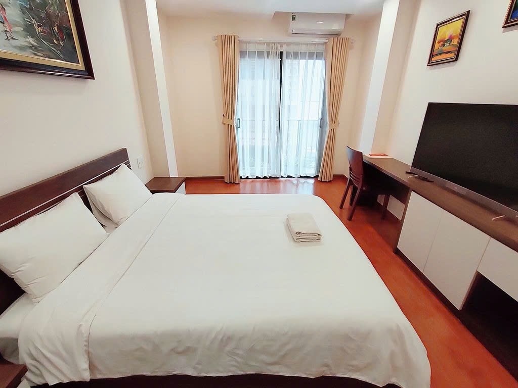 Phòng trọ Studio 30m2 tại PTC House 1 Phan Kế Bính  - Ba Đình  - Phòng ngủ