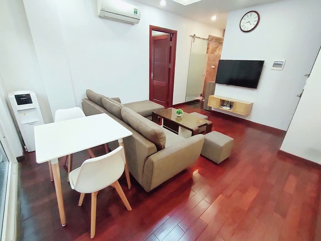 Phòng trọ 1 Phòng ngủ 40m2 tại PTC House 6 Kim Mã - Ba Đình  - Phòng khách