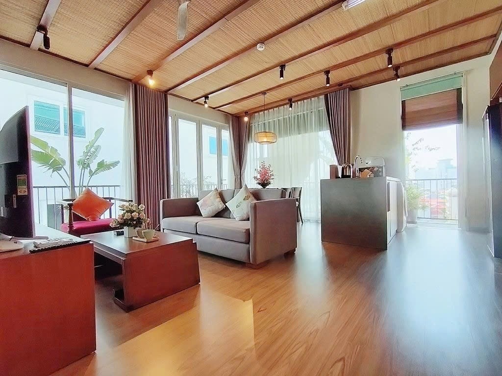 Phòng trọ 2 Phòng ngủ 80m2 tại PTC House 5 Kim Mã - Ba Đình  - Phòng khách
