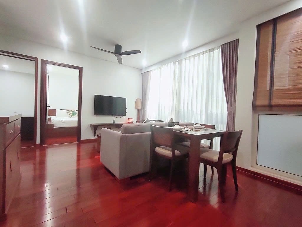 Phòng trọ 2 Phòng ngủ 80m2 tại PTC House 5 Kim Mã - Ba Đình  - Phòng khách