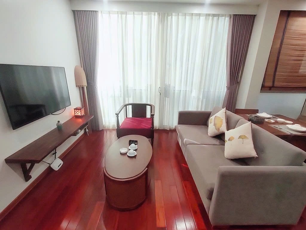 Phòng trọ 2 Phòng ngủ 80m2 tại PTC House 5 Kim Mã - Ba Đình  - Phòng khách