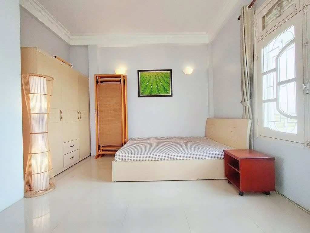 Phòng trọ Studio 40m2 tại PTC House 1 Trúc Bạch - Ba Đình  - Phòng ngủ