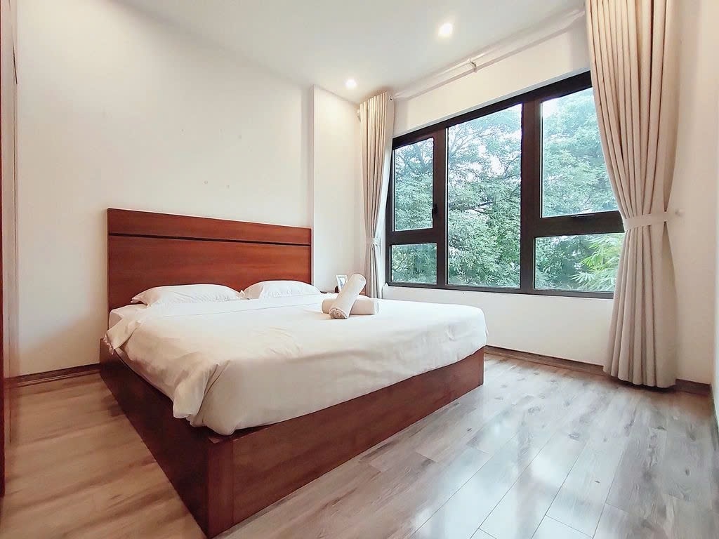 Phòng trọ Studio 40m2 tại PTC House  Võ Chí Công - Tây Hồ  - Phòng ngủ