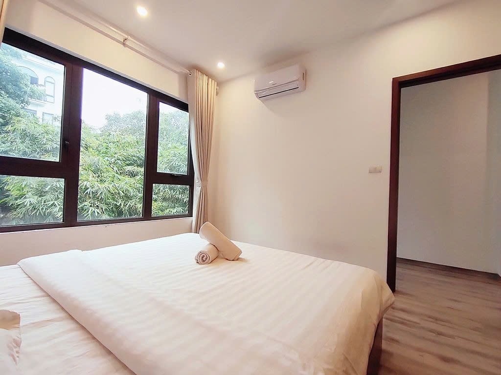 Phòng trọ Studio 40m2 tại PTC House  Võ Chí Công - Tây Hồ  - Phòng ngủ