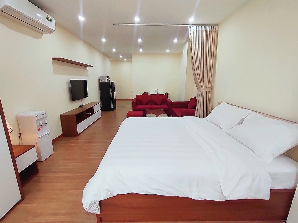 Phòng trọ Studio 40m2 tại PTC House 2 Thọ Tháp - Cầu Giấy  - Phòng ngủ