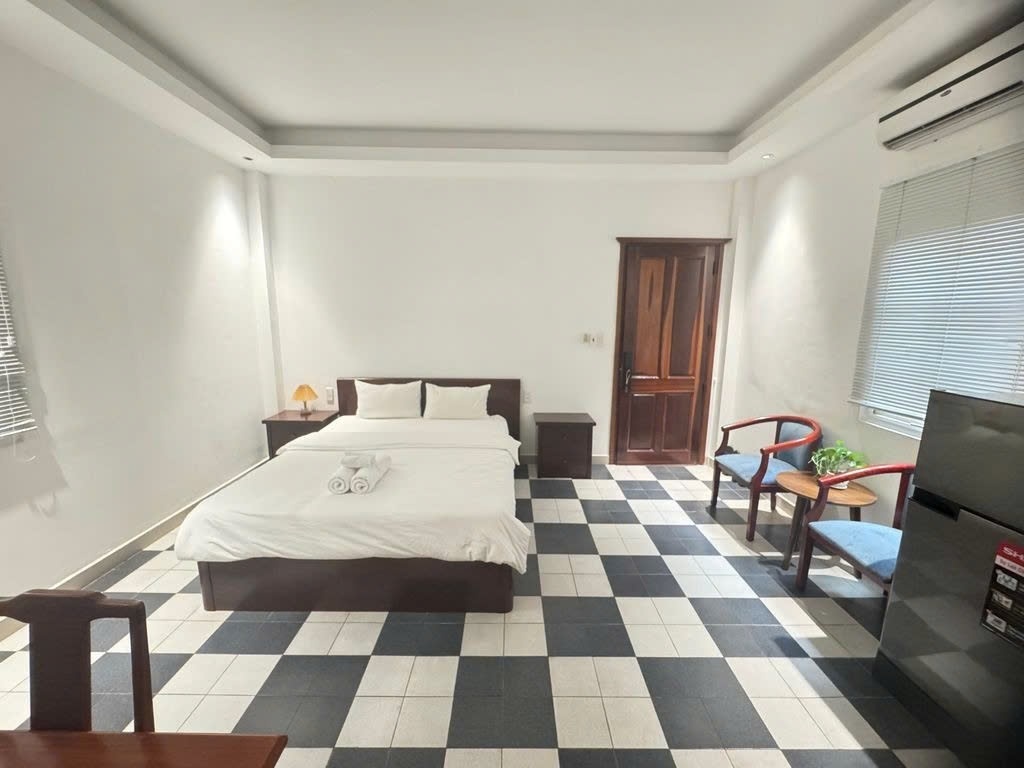 Phòng trọ Studio 50m2 tại PTC House Ngô Văn Năm - Quận 1 - Phòng ngủ