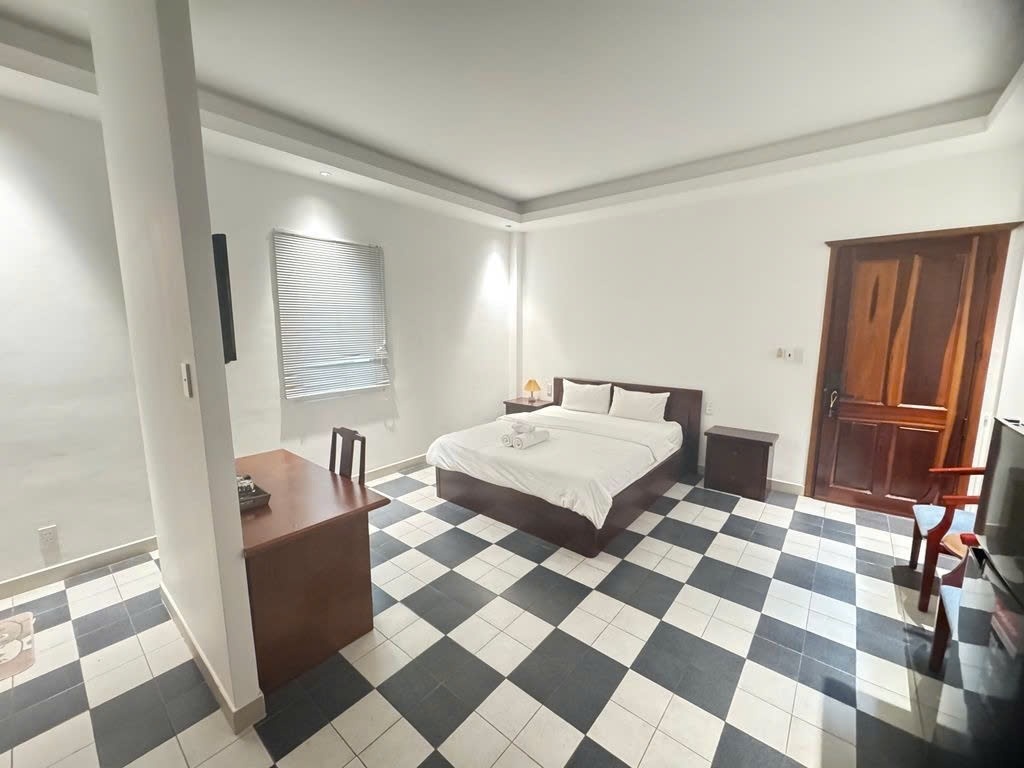 Phòng trọ Studio 50m2 tại PTC House Ngô Văn Năm - Quận 1 - Phòng ngủ