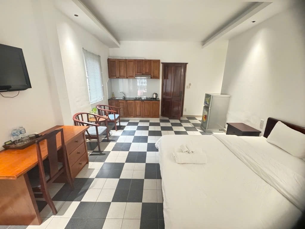 Phòng trọ Studio 50m2 tại PTC House Ngô Văn Năm - Quận 1 - Phòng bếp