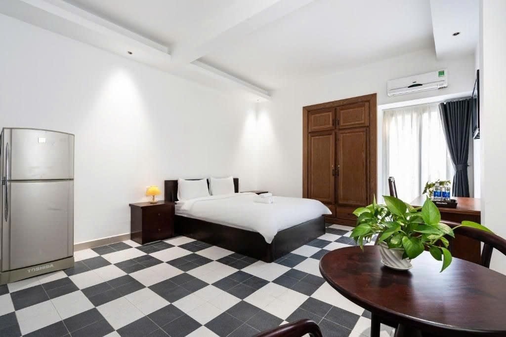 Phòng trọ Studio 50m2 tại PTC House Ngô Văn Năm - Quận 1 - Phòng ngủ