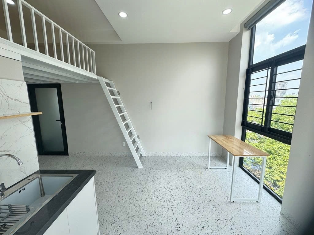 Phòng trọ Duplex 30m2 tại PTC House Đường 49 - Thủ Đức - Phòng khách