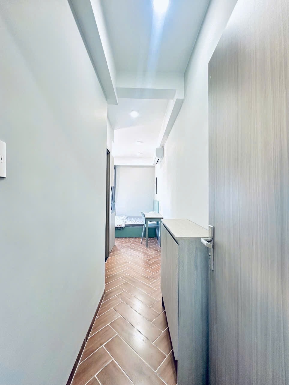 Phòng trọ Studio 25m2 tại Haya House Búi Đình Túy - Bình Thạnh - Phòng khách