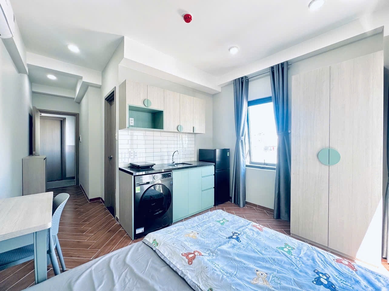 Phòng trọ Studio 25m2 tại Haya House Búi Đình Túy - Bình Thạnh - Phòng ngủ