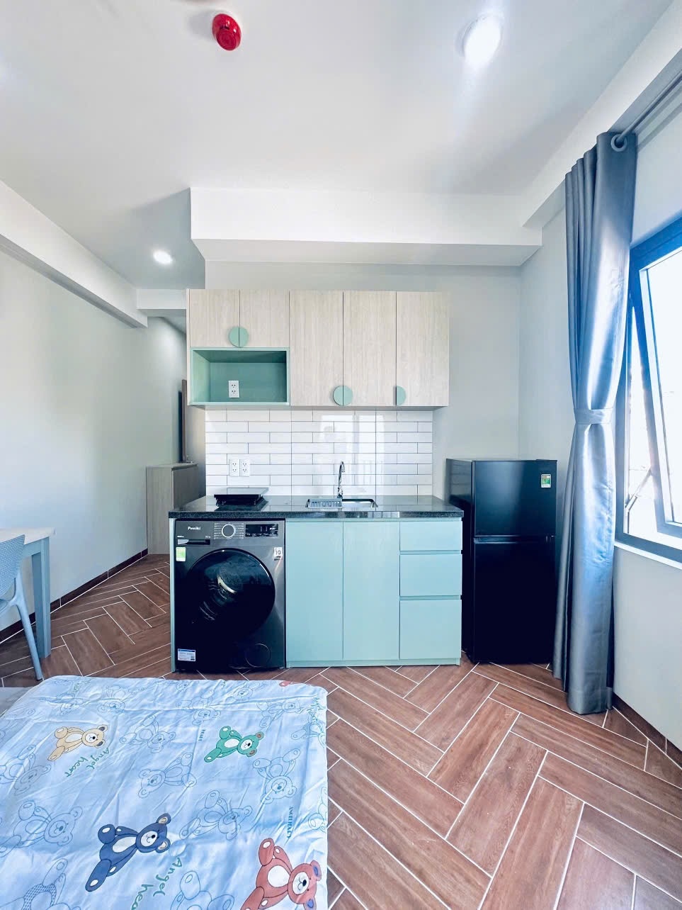 Phòng trọ Studio 25m2 tại Haya House Búi Đình Túy - Bình Thạnh - Phòng bếp