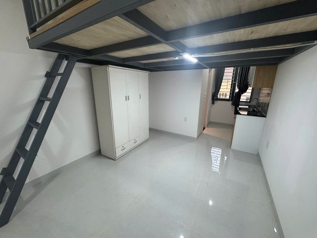 Phòng trọ Duplex 18m2 tại PTC House Nguyễn Duy Cung - Gò Vấp - Phòng khách
