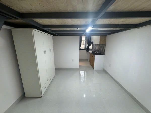 Phòng trọ Duplex 18m2 tại PTC House Nguyễn Duy Cung - Gò Vấp - Phòng khách