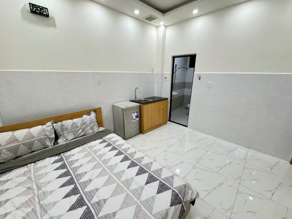 Phòng trọ Studio 20m2 tại PTC House Thống Nhất - Gò Vấp - Phòng ngủ