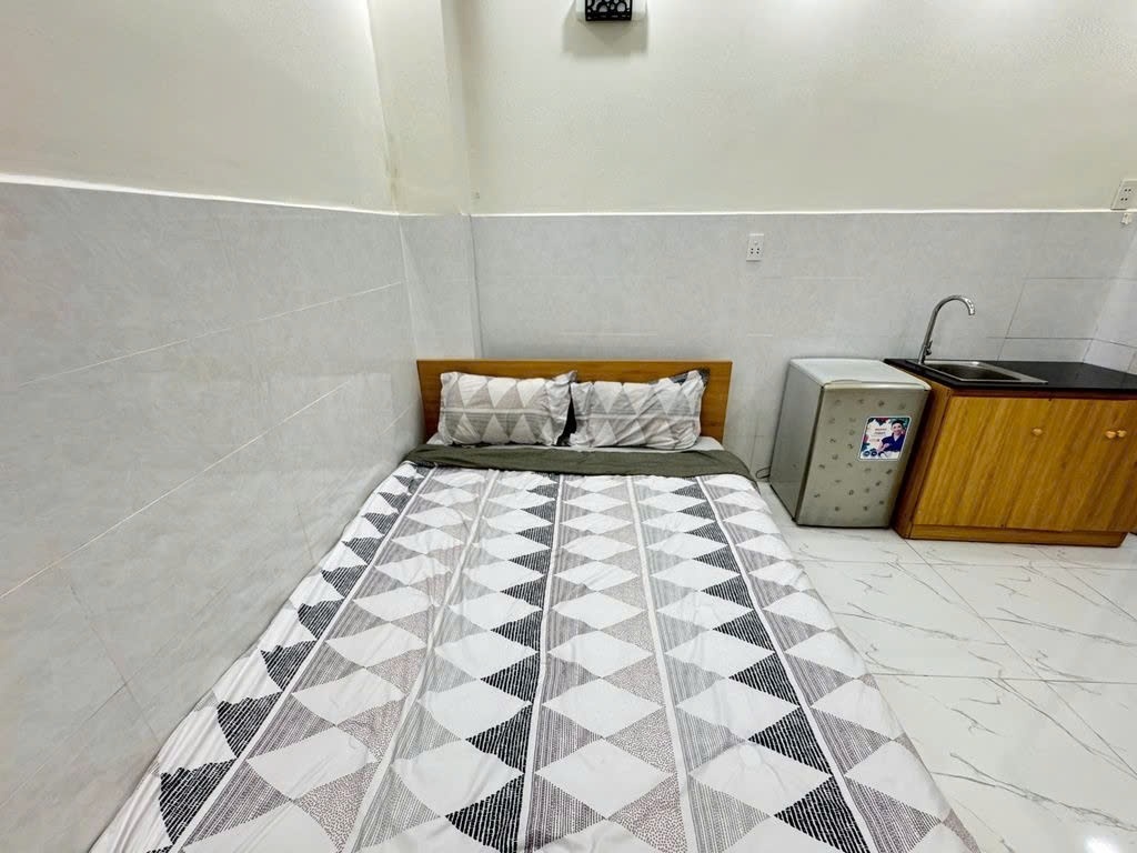 Phòng trọ Studio 20m2 tại PTC House Thống Nhất - Gò Vấp - Phòng ngủ