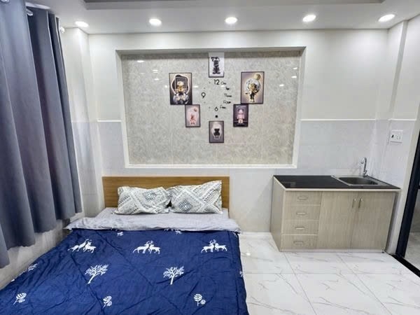 Phòng trọ Studio 20m2 tại PTC House Thống Nhất - Gò Vấp - Phòng ngủ