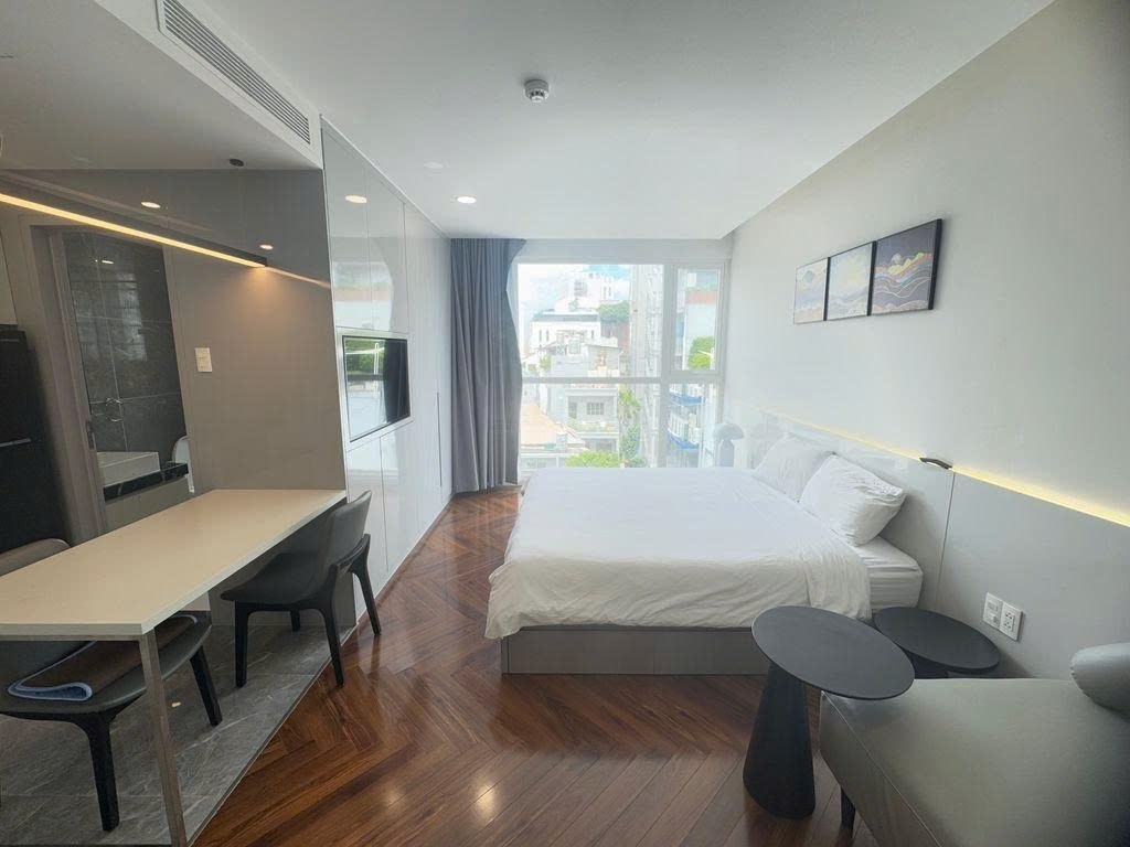 Phòng trọ Studio 35m2 tại PTC House Nguyễn Thị Huỳnh - Phú Nhuận - Phòng ngủ