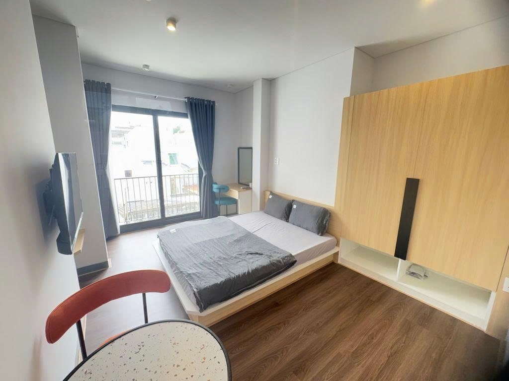 Phòng trọ Studio 30m2 tại PTC House 3 Võ Thị Sáu - Quận 3 - Phòng ngủ