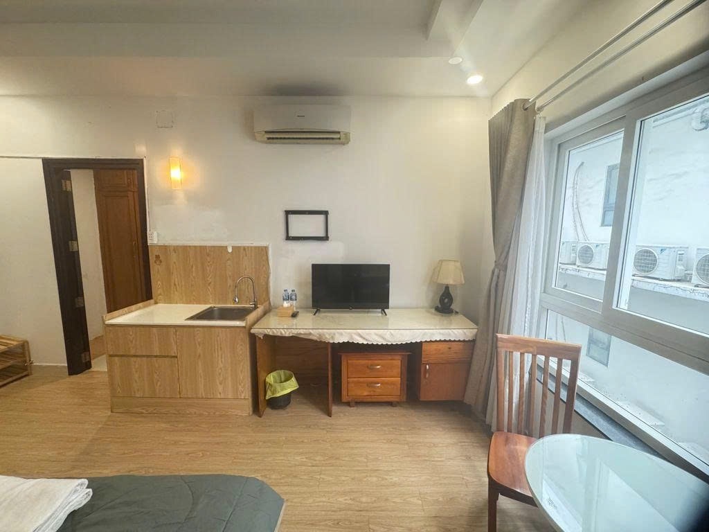 Phòng trọ Studio 30m2 tại PTC House 1 Cao Triều Phát - Quận 7 - Phòng ngủ