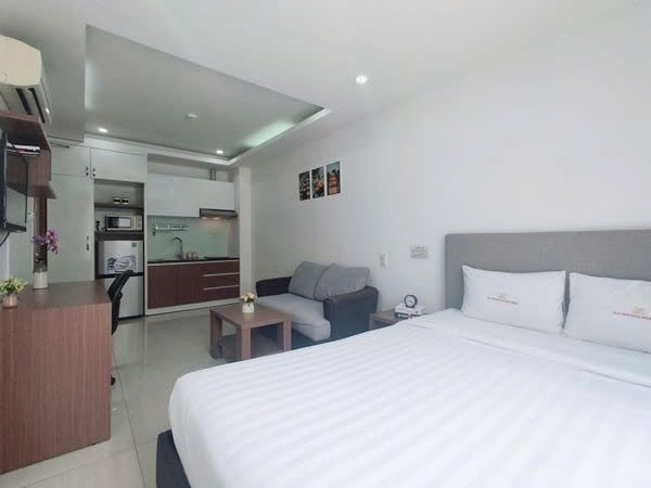 Phòng trọ Studio 20m2 tại PTC House Hưng Gia 4 - Quận 7 - Phòng ngủ