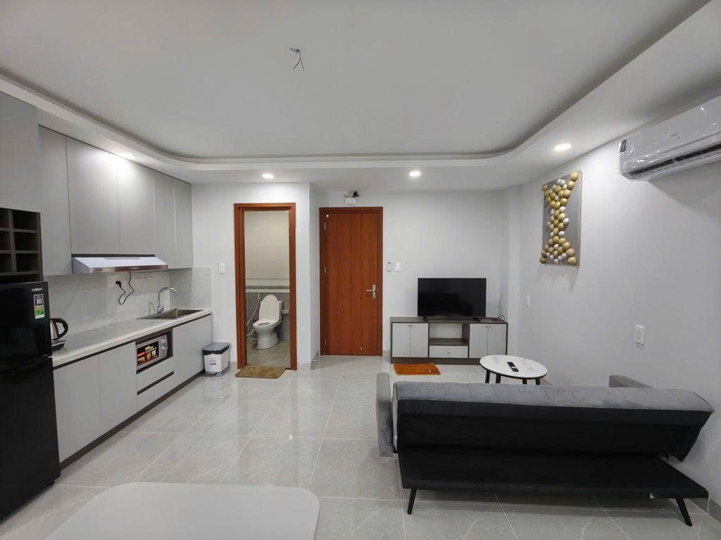 Phòng trọ 2 Phòng ngủ 45m2 tại PTC House 1 Đường D7 - Quận 2 - Phòng khách