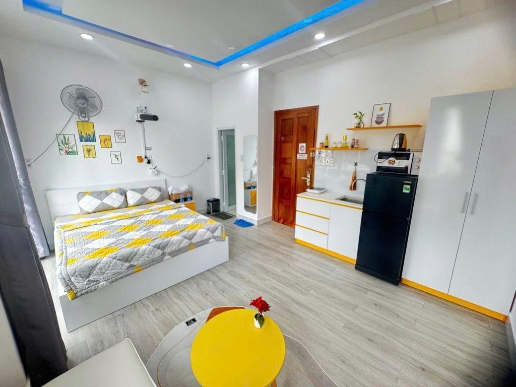 Phòng trọ Studio 40m2 tại PTC House 5 Huỳnh Văn Bánh - Phú Nhuận - Phòng ngủ