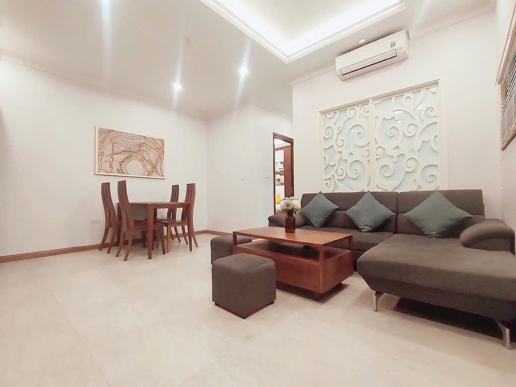 Phòng trọ 1 Phòng ngủ 40m2 tại PTC House 2 Nghi Tàm - Tây Hồ - Phòng khách