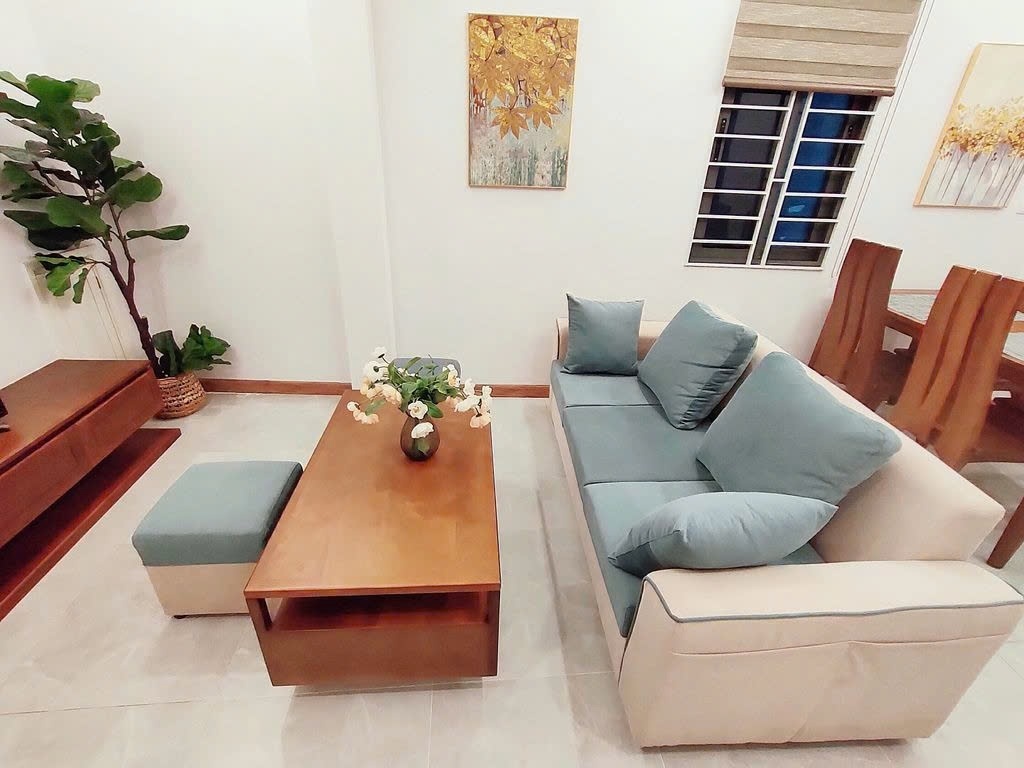 Phòng trọ 1 Phòng ngủ 40m2 tại PTC House 2 Nghi Tàm - Tây Hồ - Phòng khách