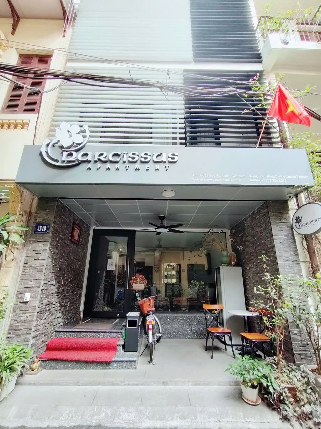 Phòng trọ PTC House Tức Mặc - Hoàn Kiếm  - Toàn cảnh tòa nhà (*)