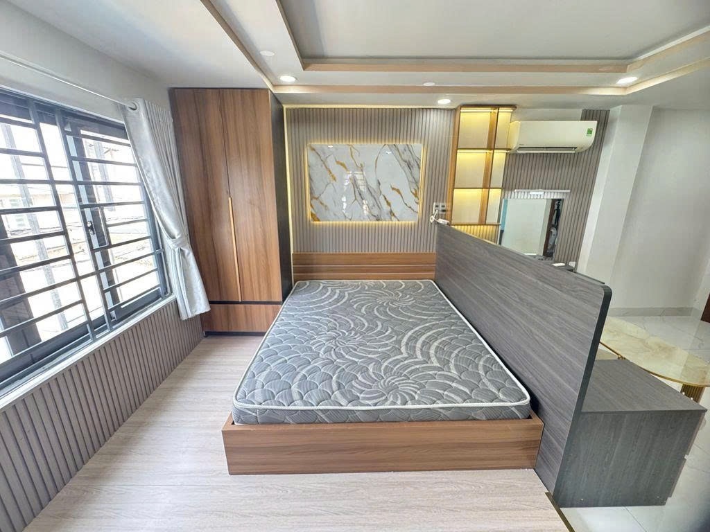 Phòng trọ Studio 40m2 tại PTC House 1 Lê Quang Định - Bình Thạnh - Phòng ngủ