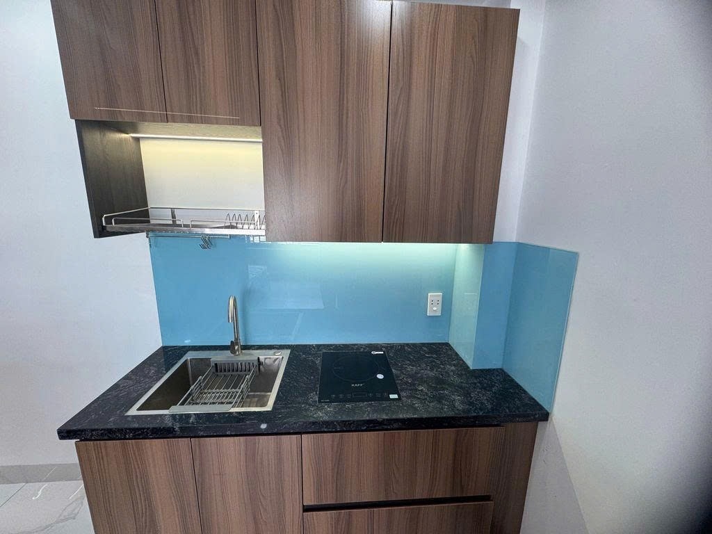 Phòng trọ Studio 40m2 tại PTC House 1 Lê Quang Định - Bình Thạnh - Phòng bếp