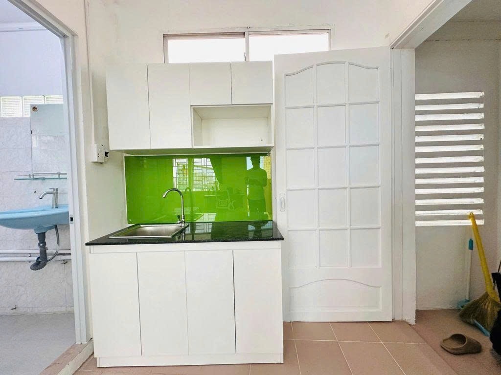 Phòng trọ Studio 30m2 tại PTC House 1 Cách Mạng Tháng Tám - Quận 10 - Phòng bếp